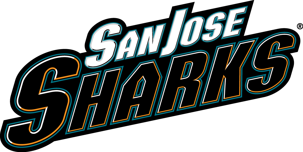 San Jose Sharks 2008-Pres Wordmark Logo iron on transfers for fabric